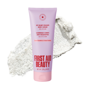 The Strawberry-Scented KP Scrub That Finally Made My Arms Smooth (and Smells Like Summer)