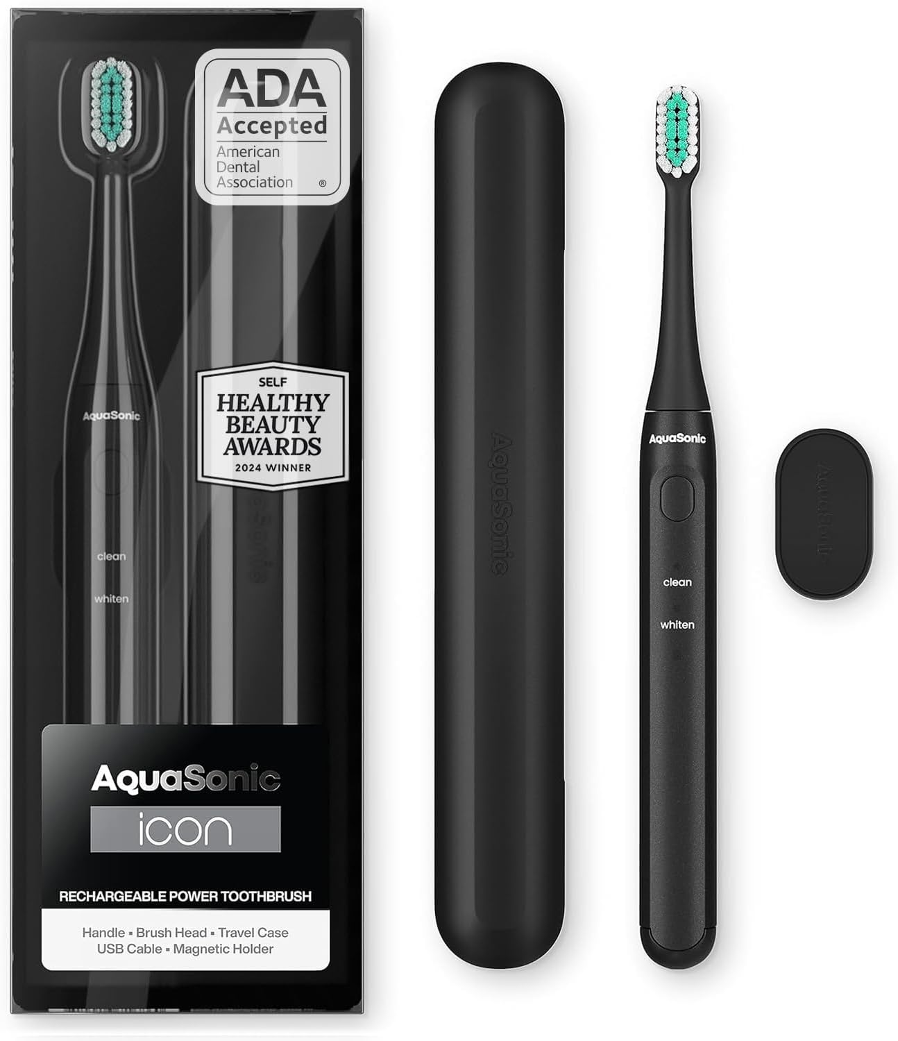 AquaSonic Icon Rechargeable Slim Toothbrush