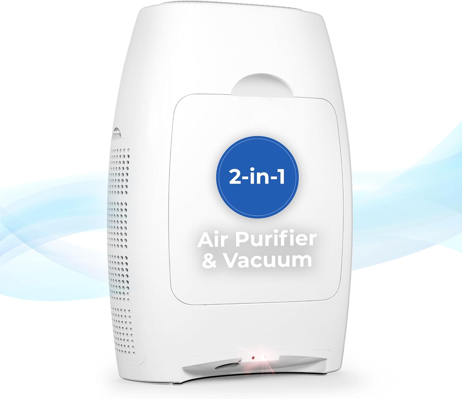 EyeVac Air 2-in-1 HEPA Purifier & Touchless Vacuum (White) — 12% Off Coupon