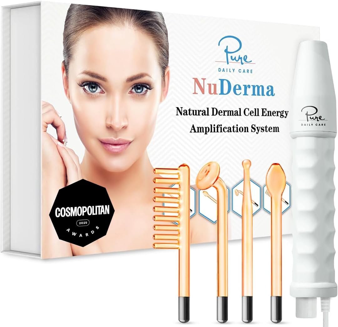 Pure Daily Care NuDerma High-Frequency Skin Therapy Wand
