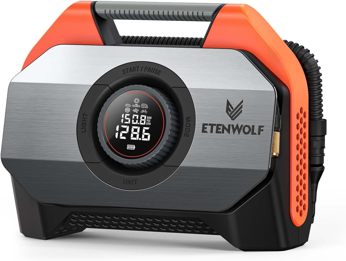 ETENWOLF Vortex S6 Heavy-Duty Tire Inflator — 19% Off for Prime Day