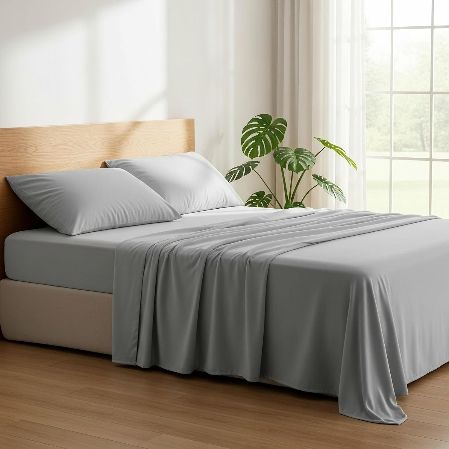 Mellanni 4-Piece Brushed Microfiber Sheet Set — 38% Off for Prime Day