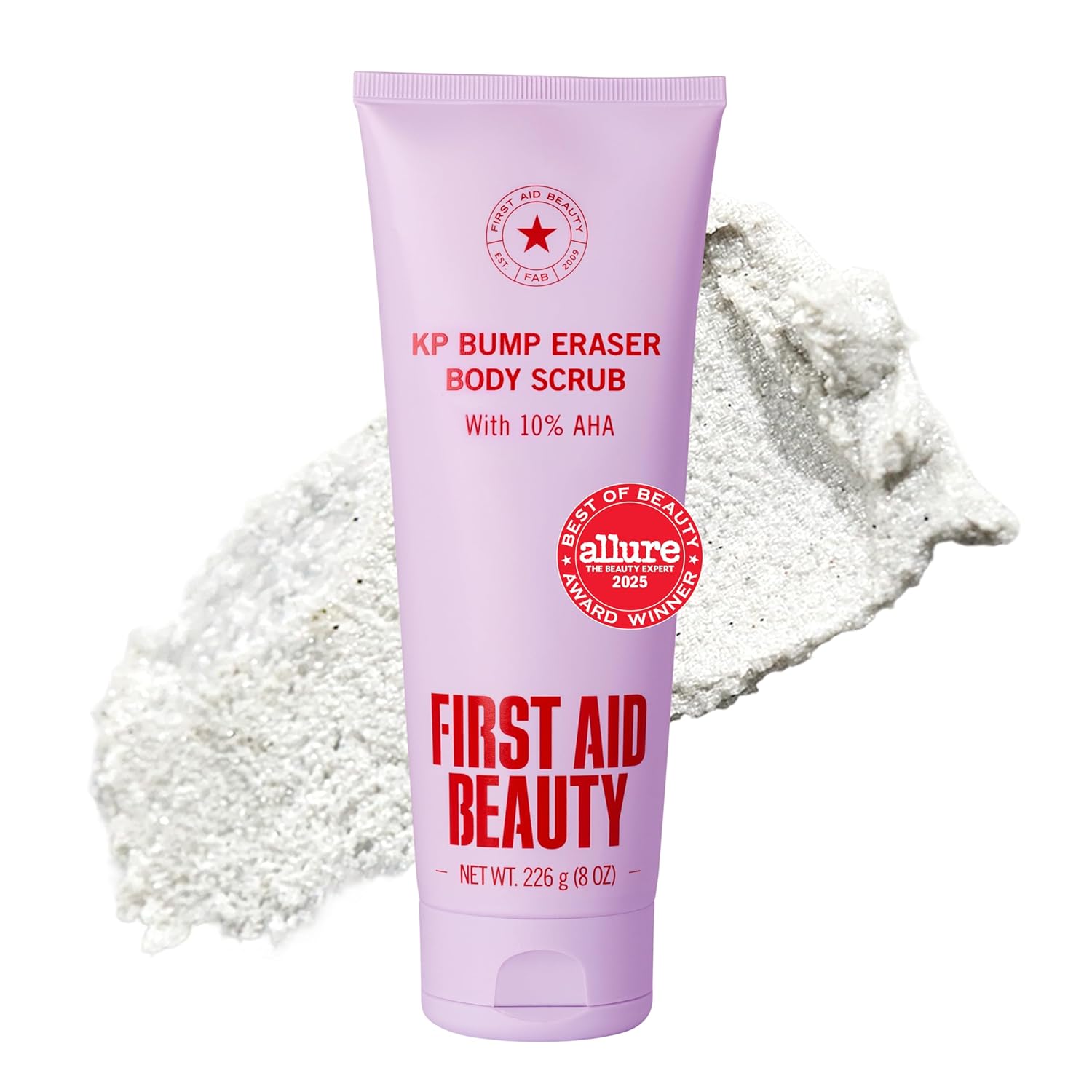 First Aid Beauty KP Bump Eraser Body Scrub with 10% AHA (8 oz) — 30% Off for Prime Day