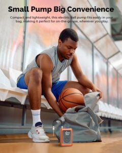 Prime Day Deal: The ETENWOLF P300 Plus Smart Ball Pump for Basketball, Soccer, and Everyday Sports Is 29% Off