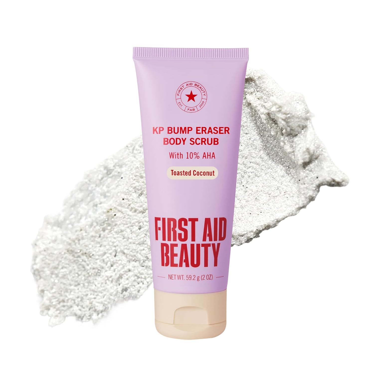 First Aid Beauty KP Bump Eraser Body Scrub, Coconut (2 oz, Travel Size) — 30% Off for Prime Day
