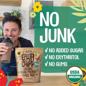 EarthChimp Organic Vegan Protein Powder: A Neutral Look at Gut Health, Fiber, and GLP-1-Friendly Nutrition