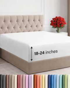 Prime Day Deal: The Extra-Deep Fitted Sheet That Fits Thick Mattresses Is 36% Off