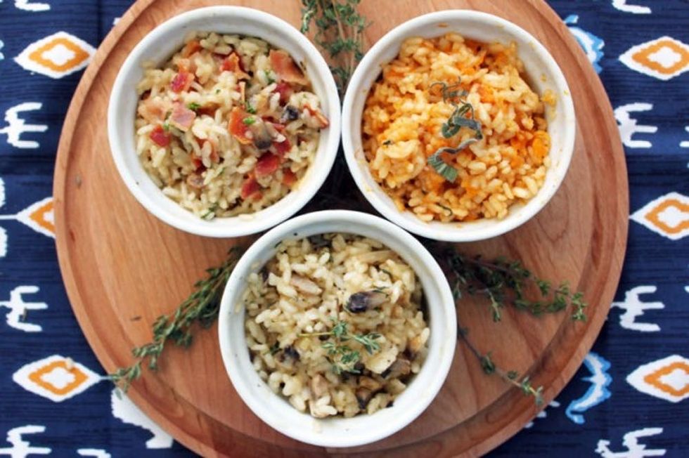 10 Minute Risotto Cups