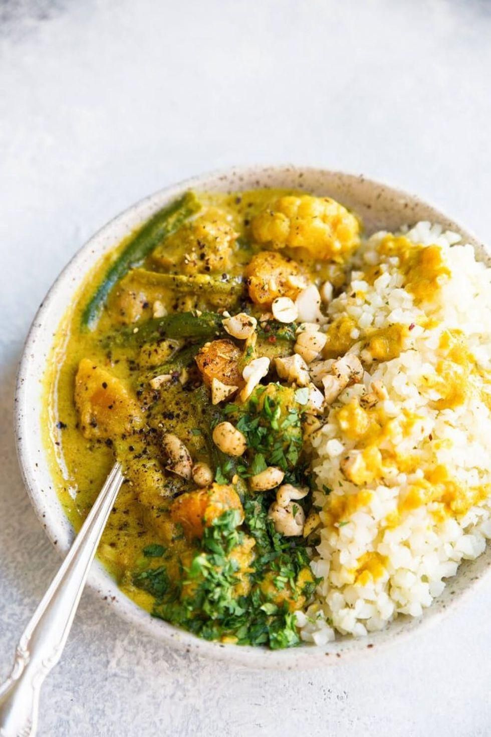 10-Minute Whole30 Curry paleo lunch
