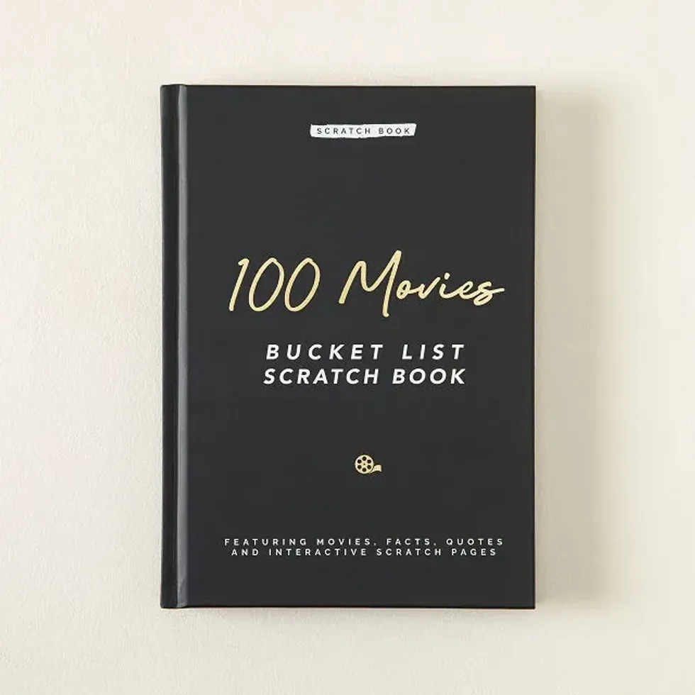 100 Movies Scratch Off Bucket List Book