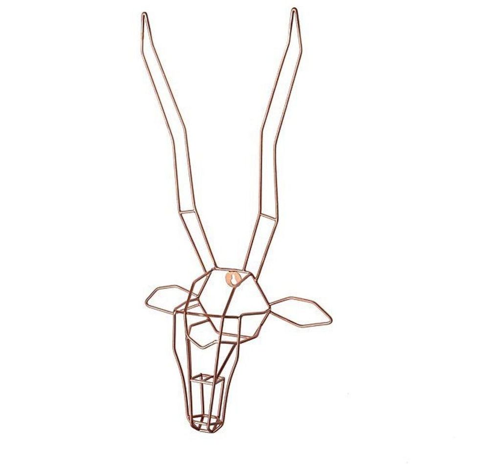 1052138_oliver-bonas_homeware_wire-wall-antelope-head