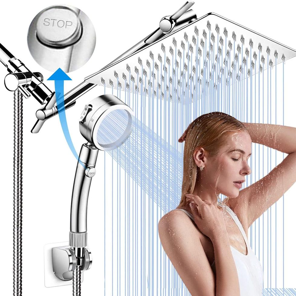 12 Inch Shower Head with Extension Arm