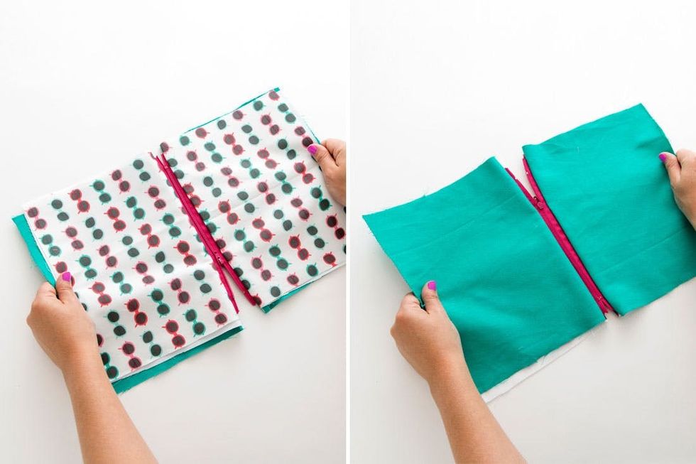 Sewing Basics How to Make a Zipper Pouch like a Pro Brit + Co
