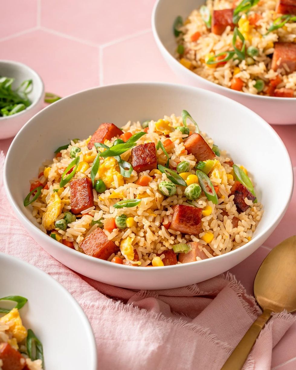 15-Minute Spam Fried Rice