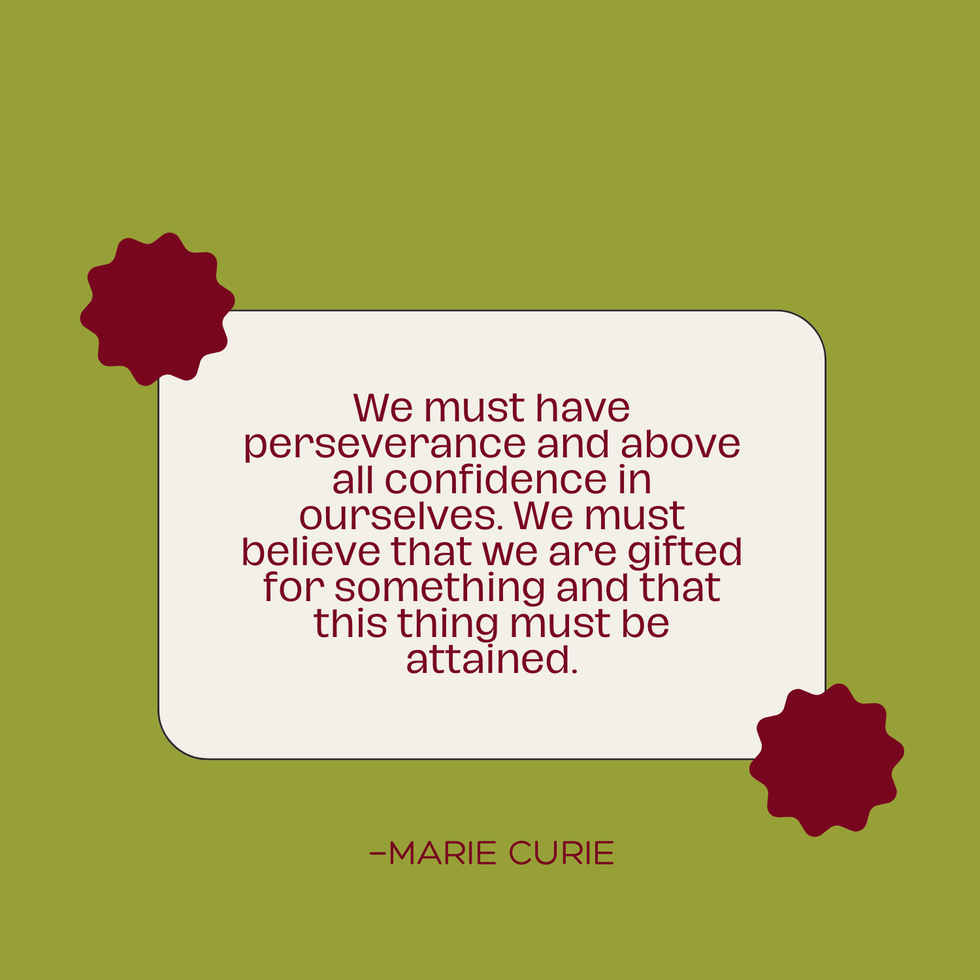 15 quotes about success marie curie