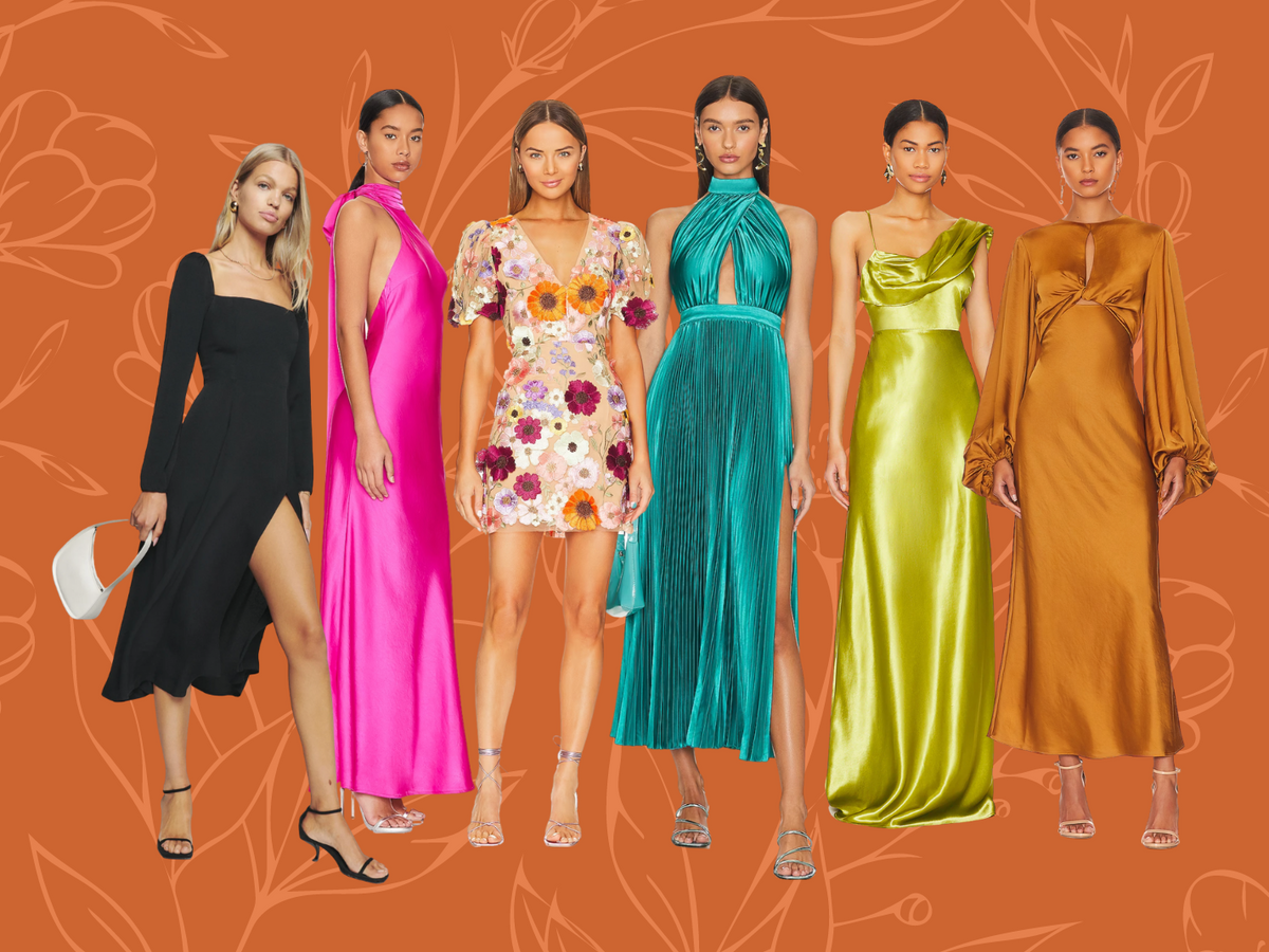 15 Fall Wedding Guest Dresses For 2023 - Brit + Co