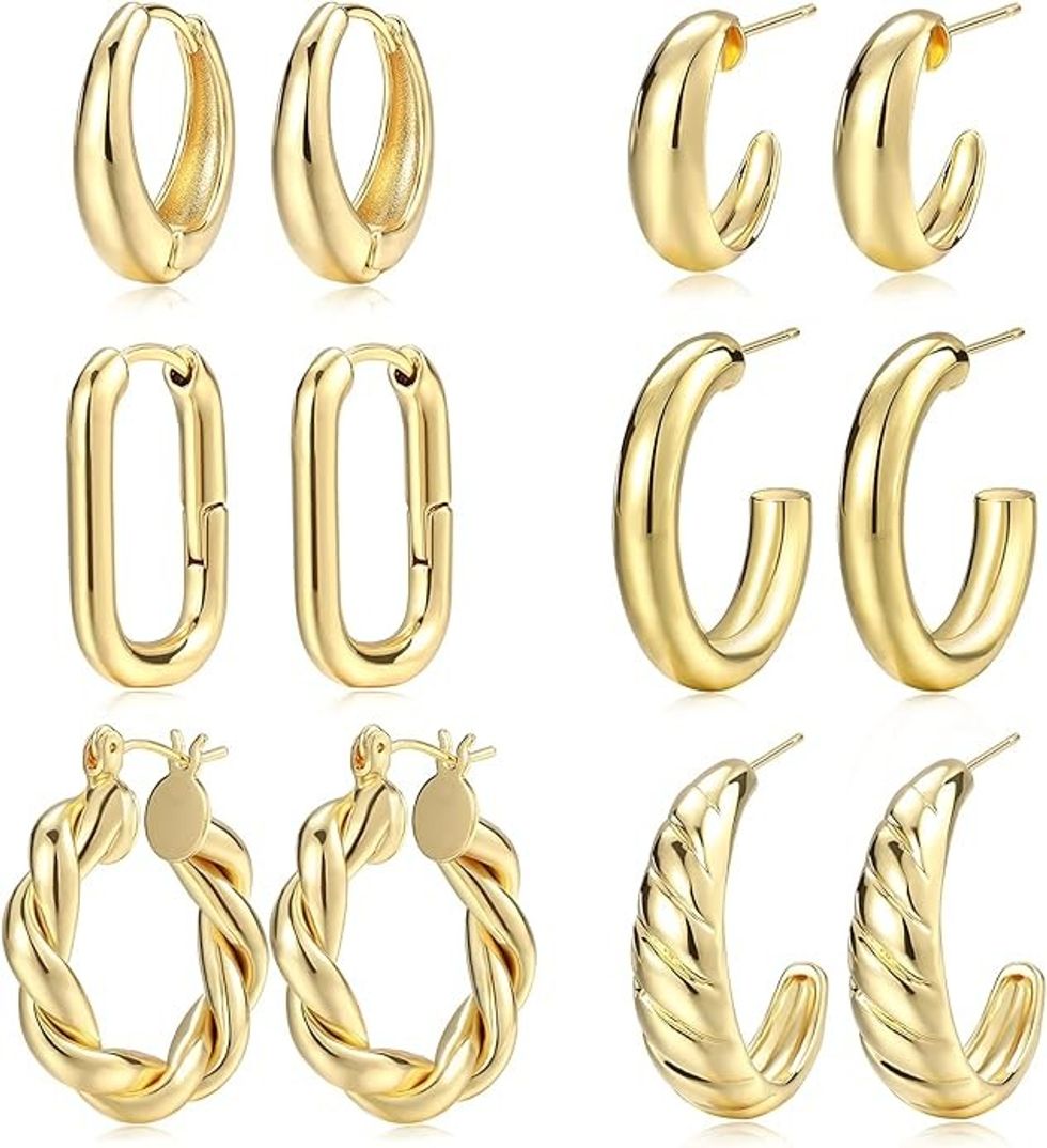 17 Mile Store Gold Hoop Earrings