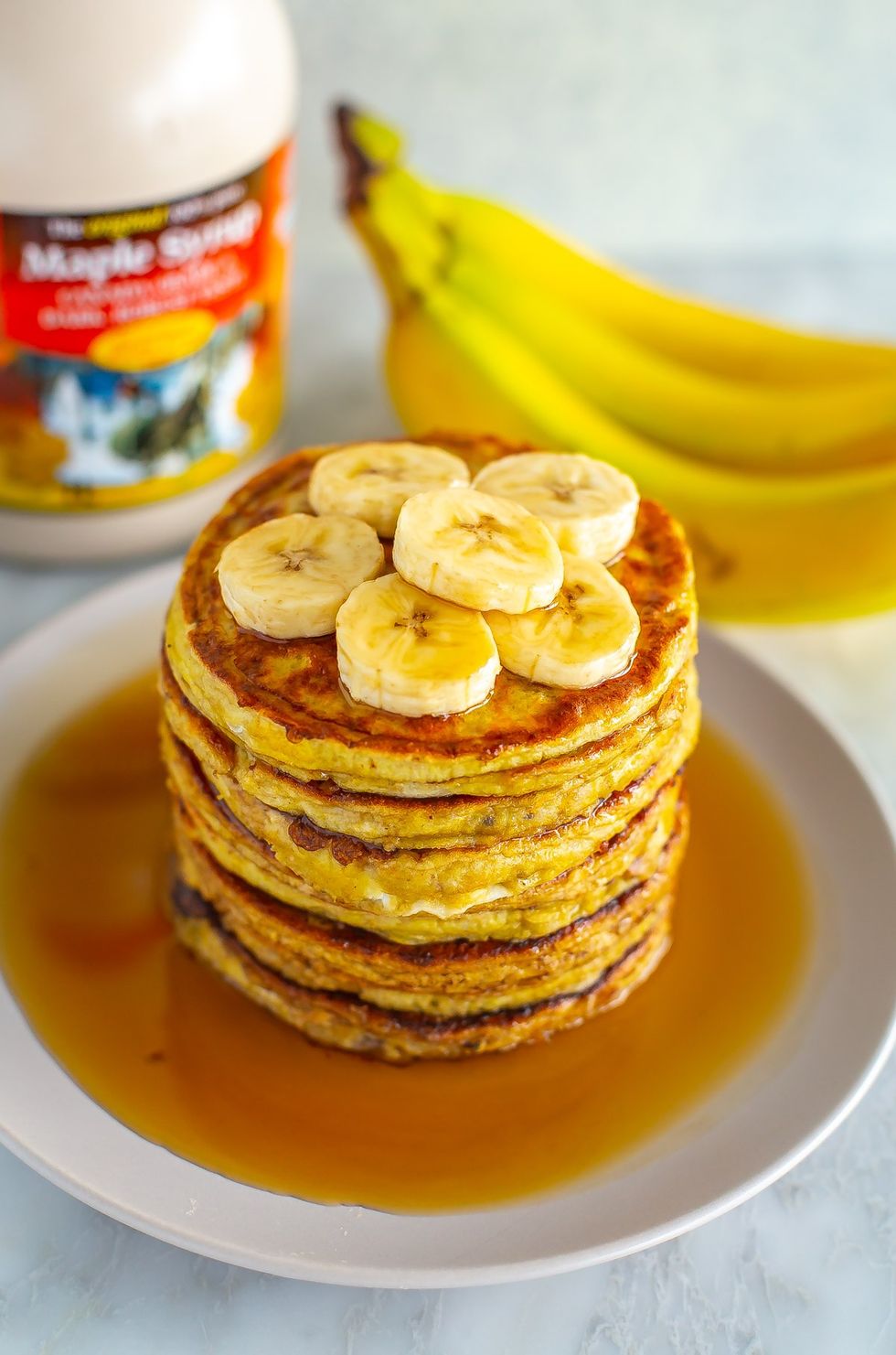 2-Ingredient Banana Egg Pancakes