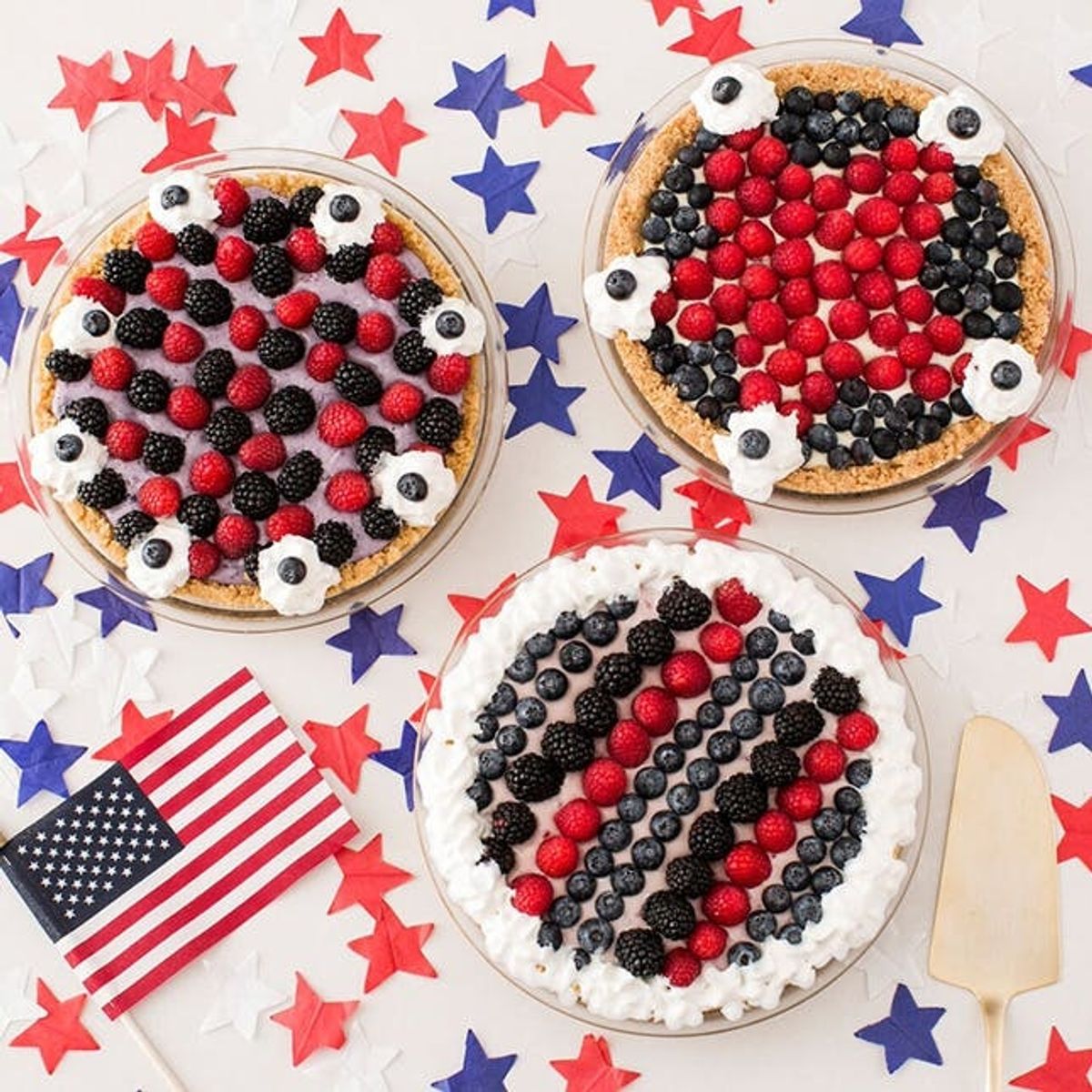 3 No-Bake Pies To Make For The 4th of July desserts
