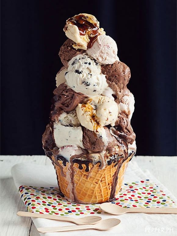 30-Cup Ice Cream Tower of Doom