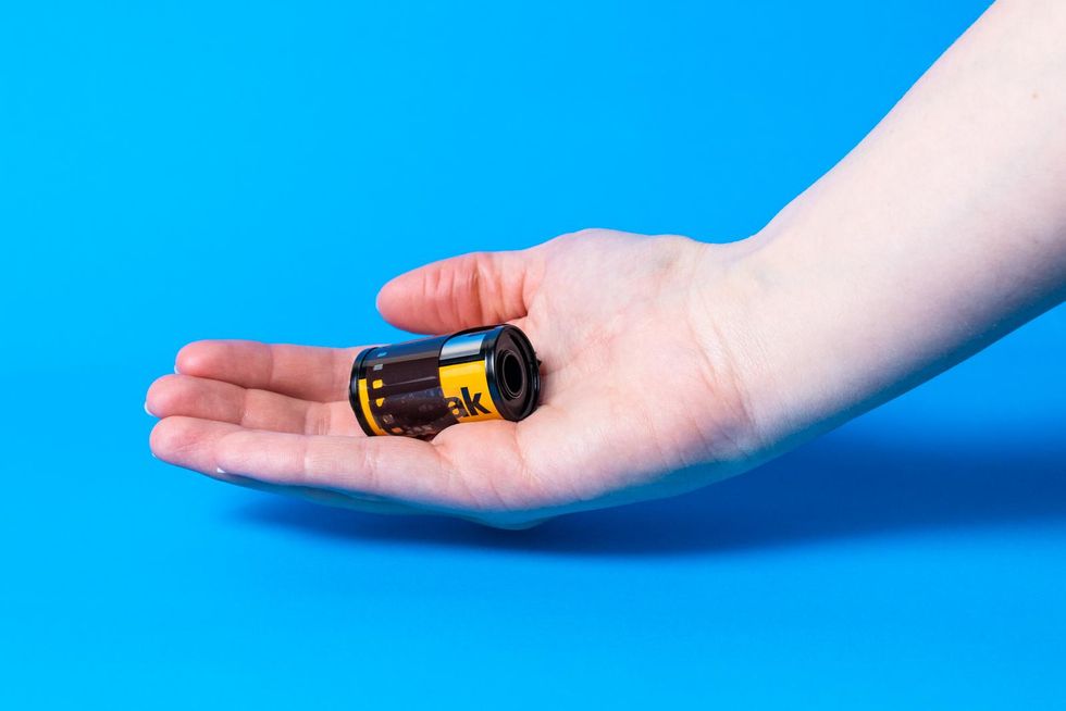 35mm film roll for a camera