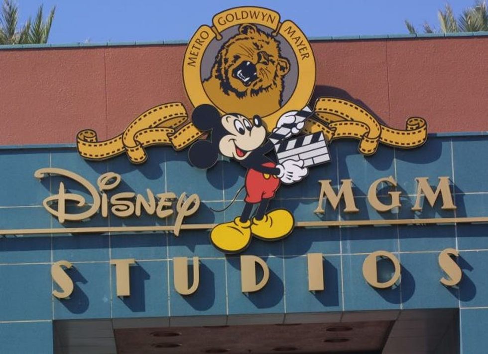 397155 43: The Disney-MGM Studios logo sits on a building November 11, 2001 in Orlando, Florida. (Photo by Joe Raedle/Getty Images)