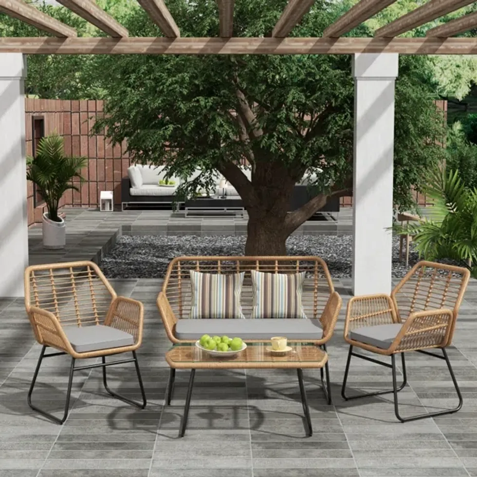 4-Person Outdoor Seating Group