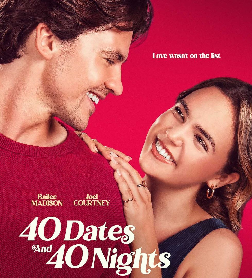 로맨스 영화 팬 여러분: 베일리 매디슨 주연의 '40 Dates and 40 Nights'에 여러분이 가장 좋아하는 '랜섬 캐년'의 심쿵남이 출연합니다.