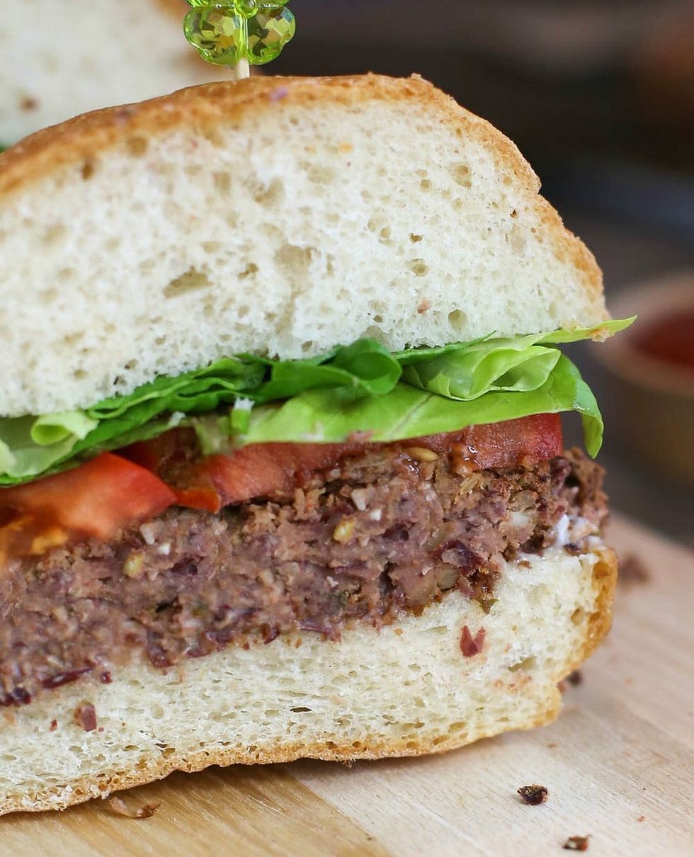 5 ingredient kidney bean burgers