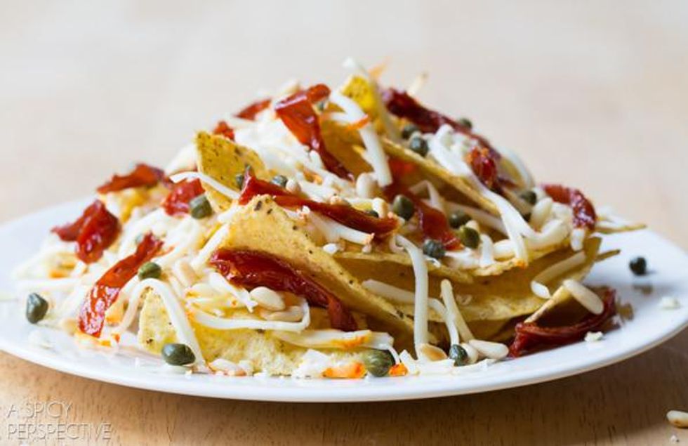 5 minute nachos easy lunch ideas