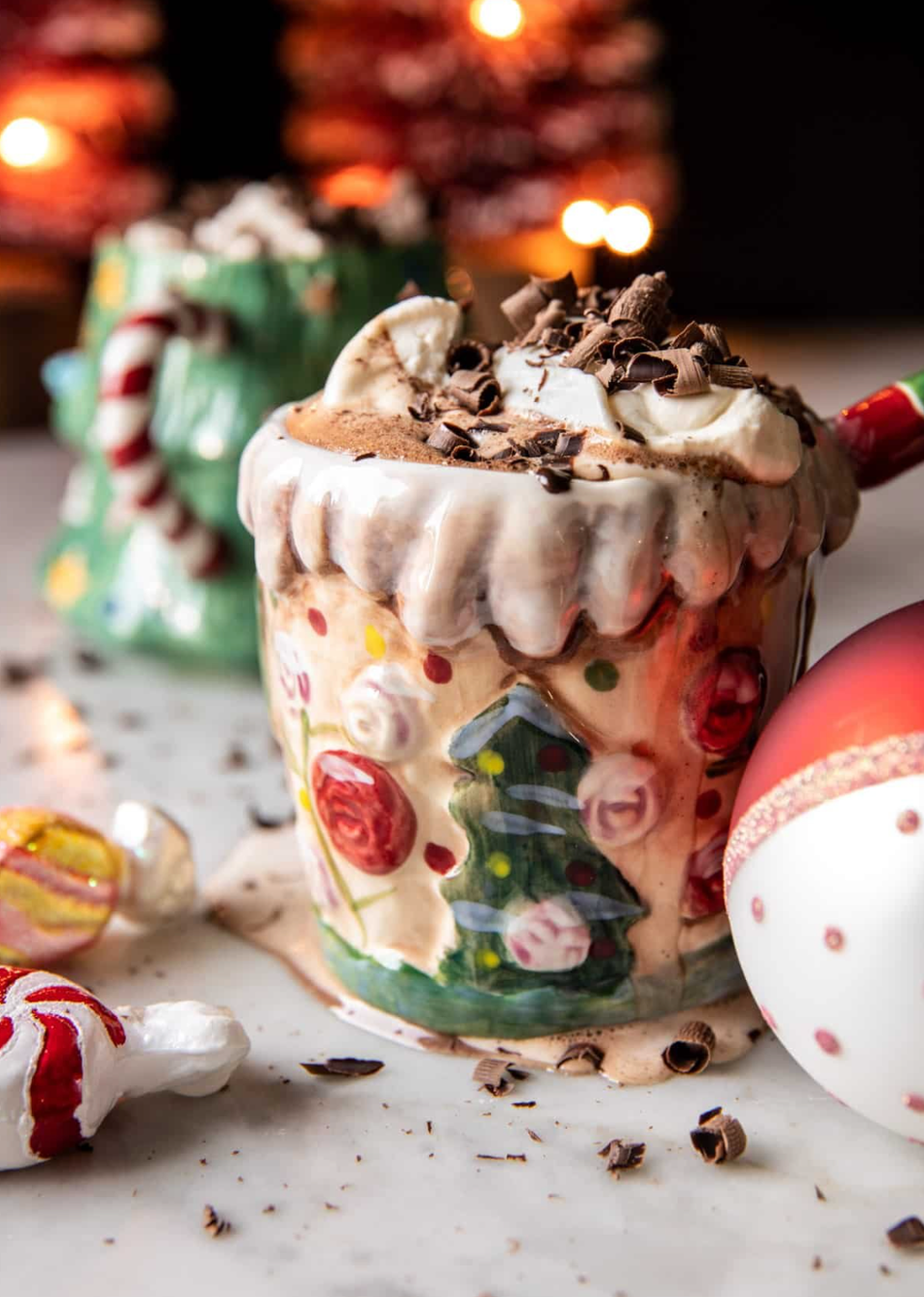 5 Minute Vanilla Bean Cocoa hot drinks