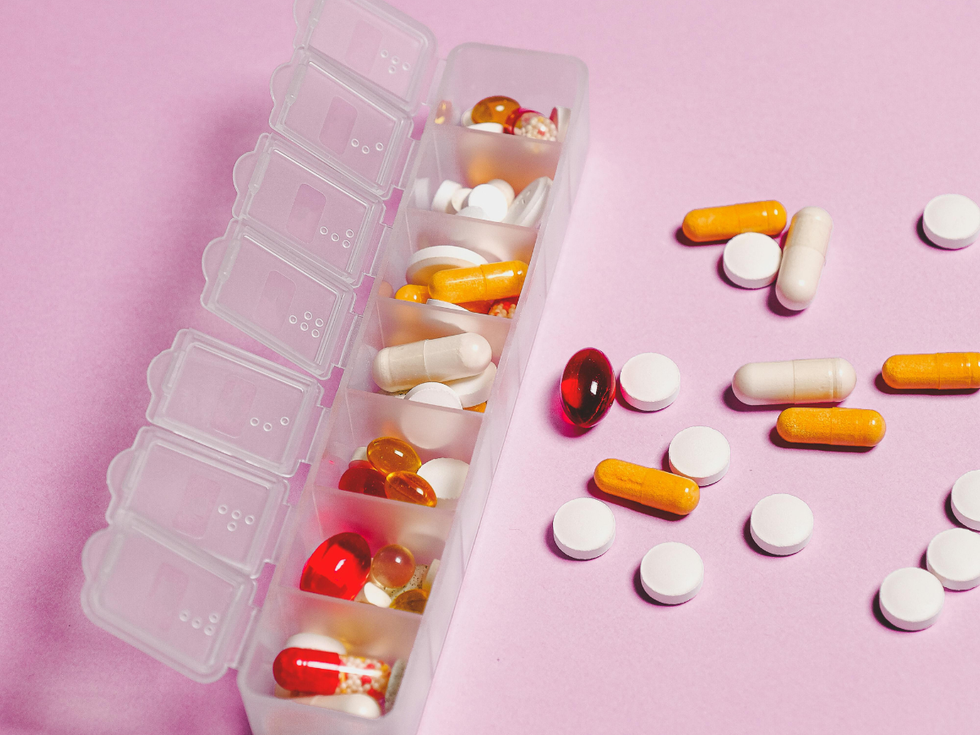 5. Use a pill organizer for small items.