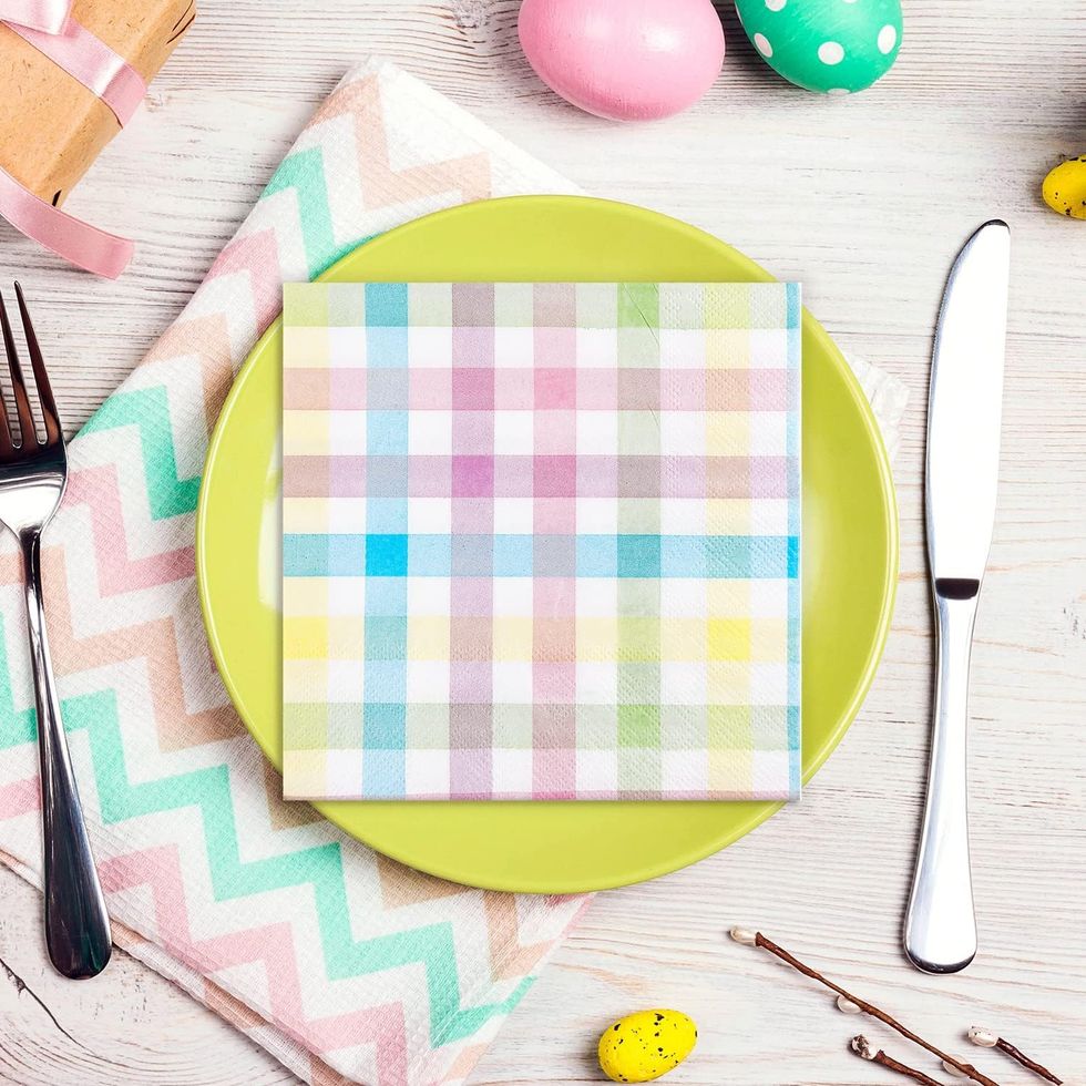 50-Pack Easter Paper Napkins