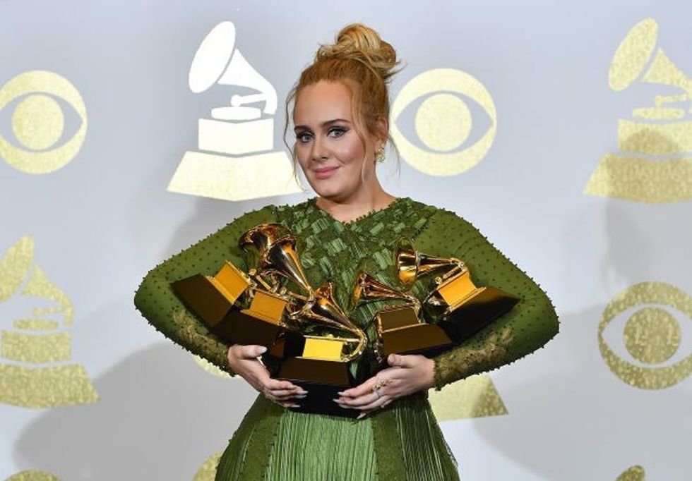 59th GRAMMY Awards - Press Room