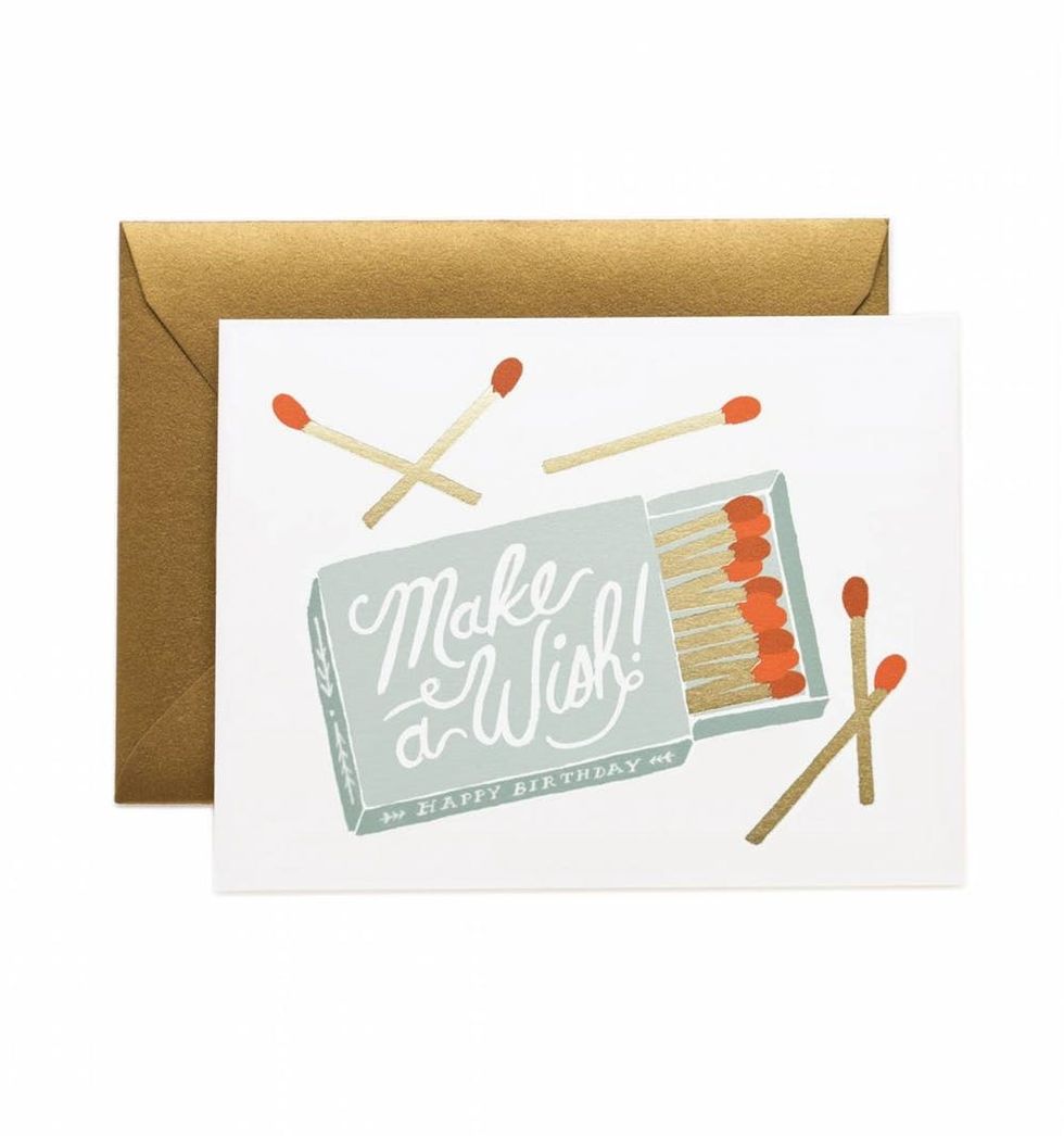 8_Rifle Paper Co Make a Wish Birthday Card