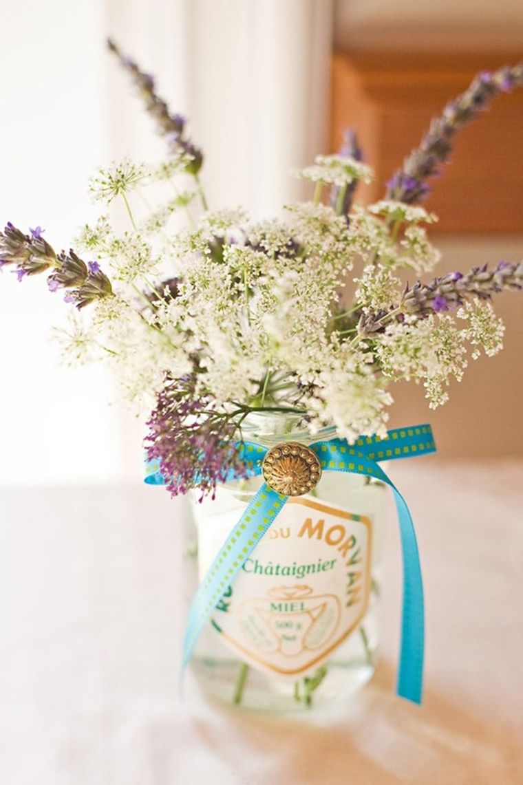Spring Mason Jar Centerpieces