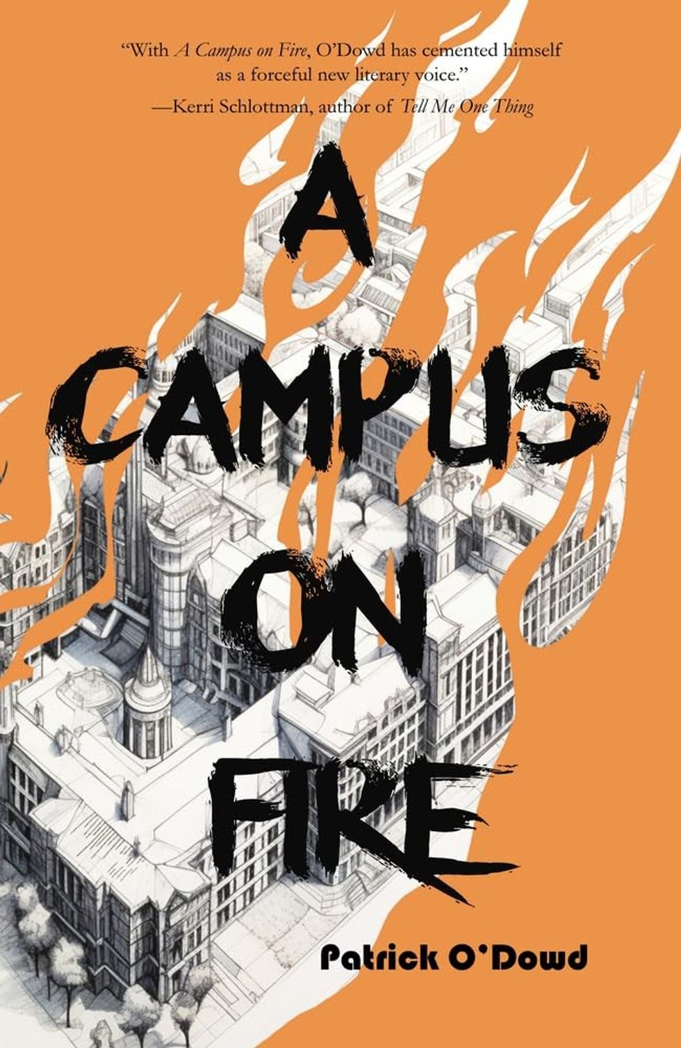 A Campus on Fire\u200b by Patrick O'Dowd
