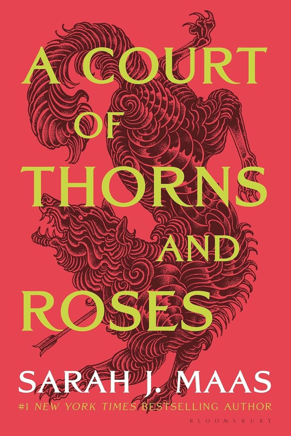 "A Court of Thorn and Roses" romantasy books