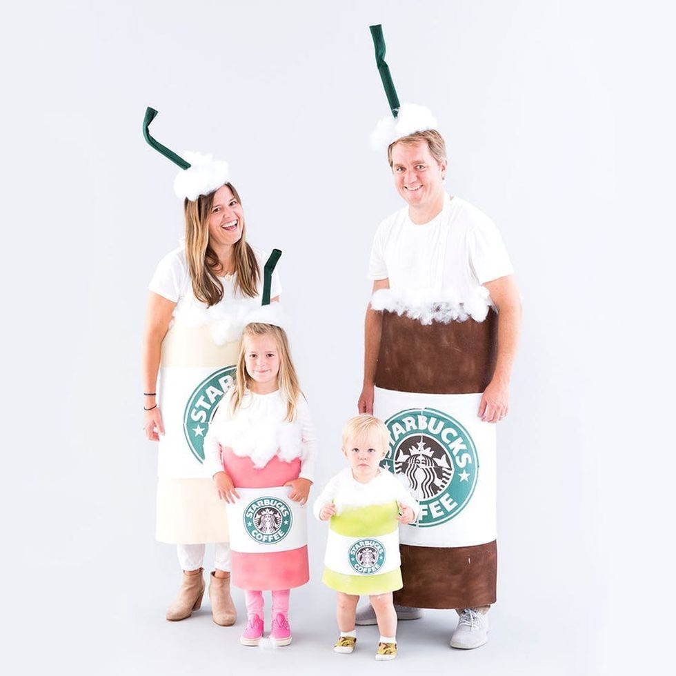 A Family of Frappes Costumes