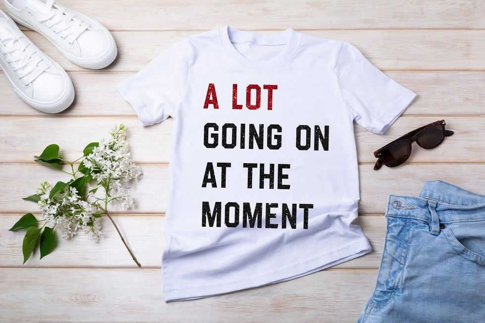 a lot going on at the moment tee shirt taylor swift new album