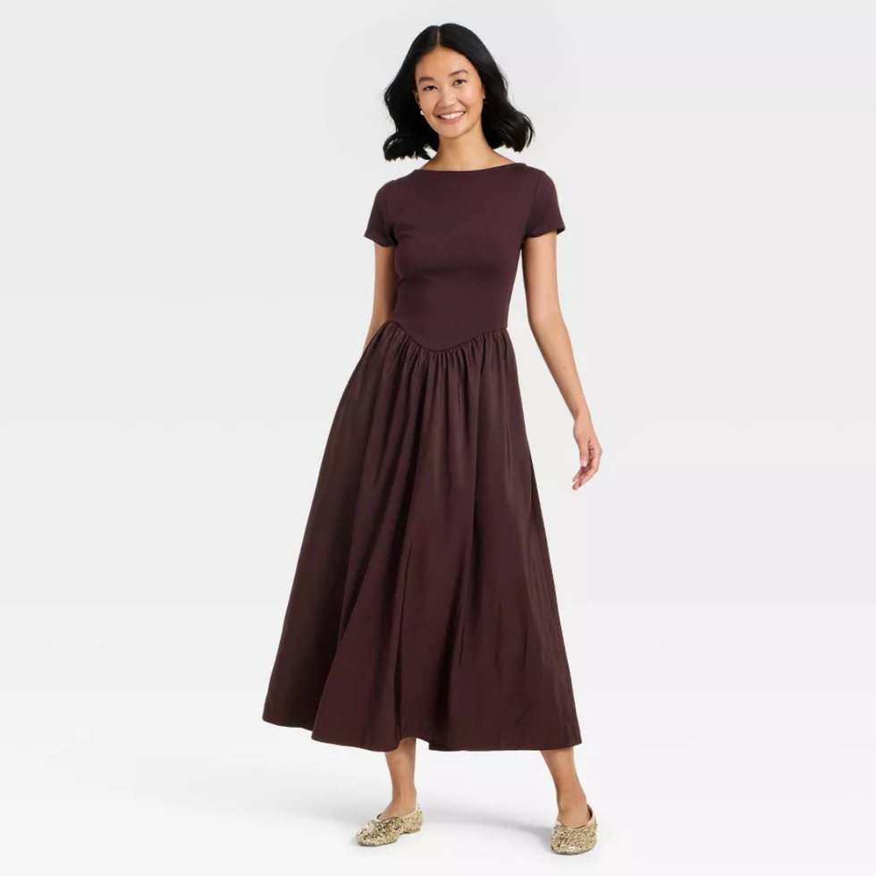 A New Day Backless Knit Maxi Dress