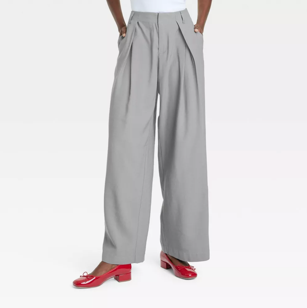A New Day High-Rise Wide Leg Pleated Front Trousers