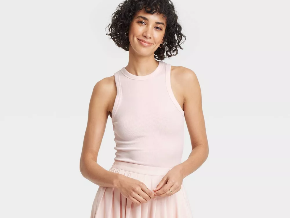 A New Day Slim Fit Ribbed Tank Top