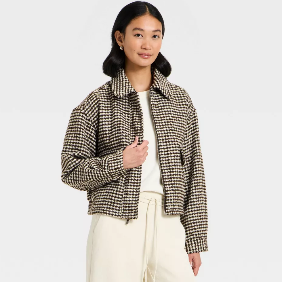 A New Day Textured Houndstooth Jacket
