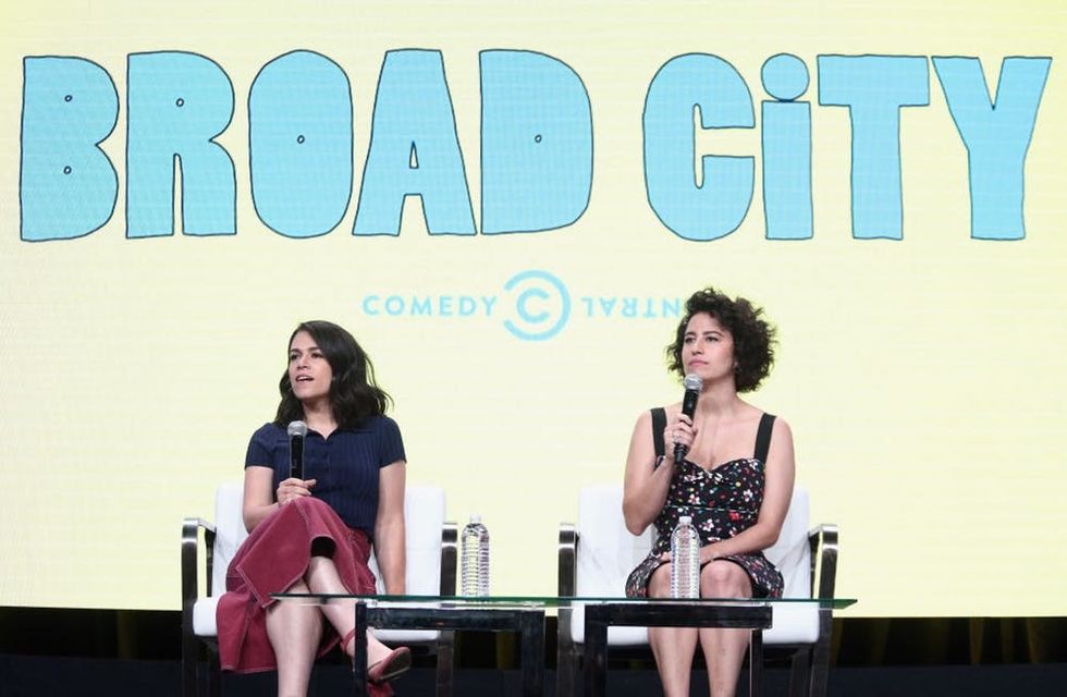 Abbi Jacobson and Ilana Glazer at Broad City's TCA 2017 Panel