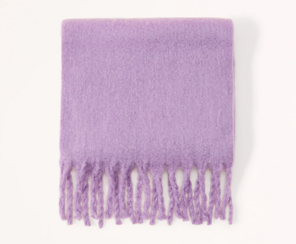Abercrombie & Fitch Chunky Fringe Scarf