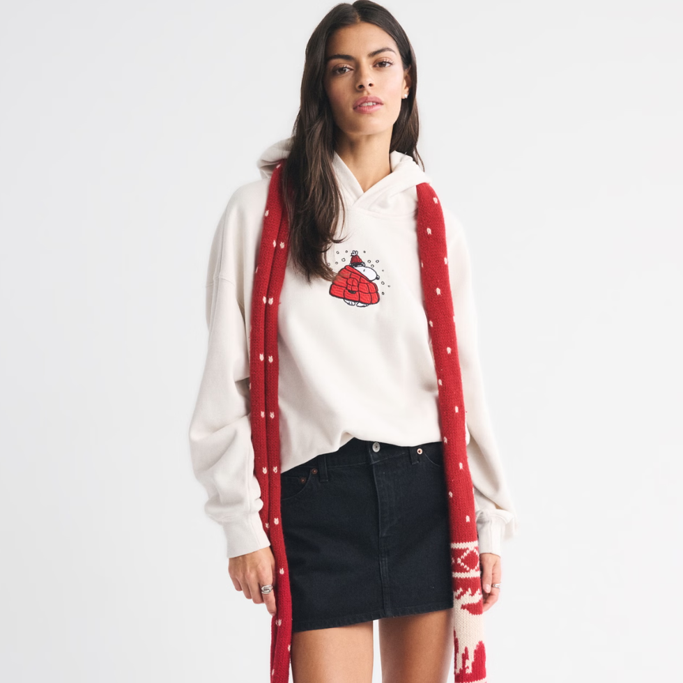 Abercrombie & Fitch Snoopy Sunday Hoodie