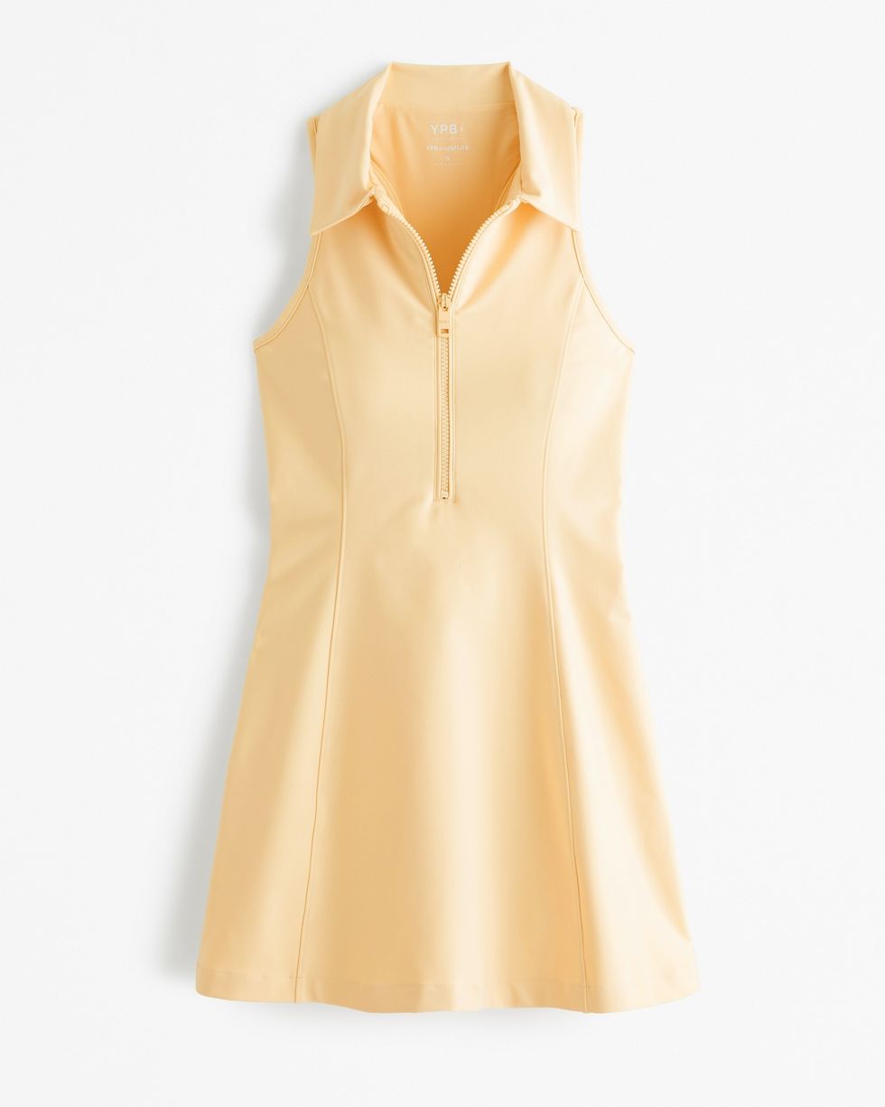 Abercrombie & Fitch YPB sculptLUX Polo Mini Dress