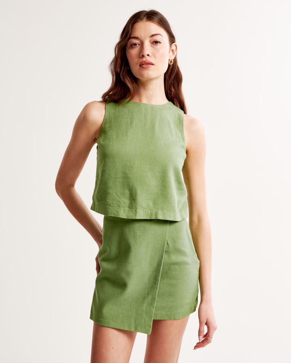 Abercrombie Green Linen Set