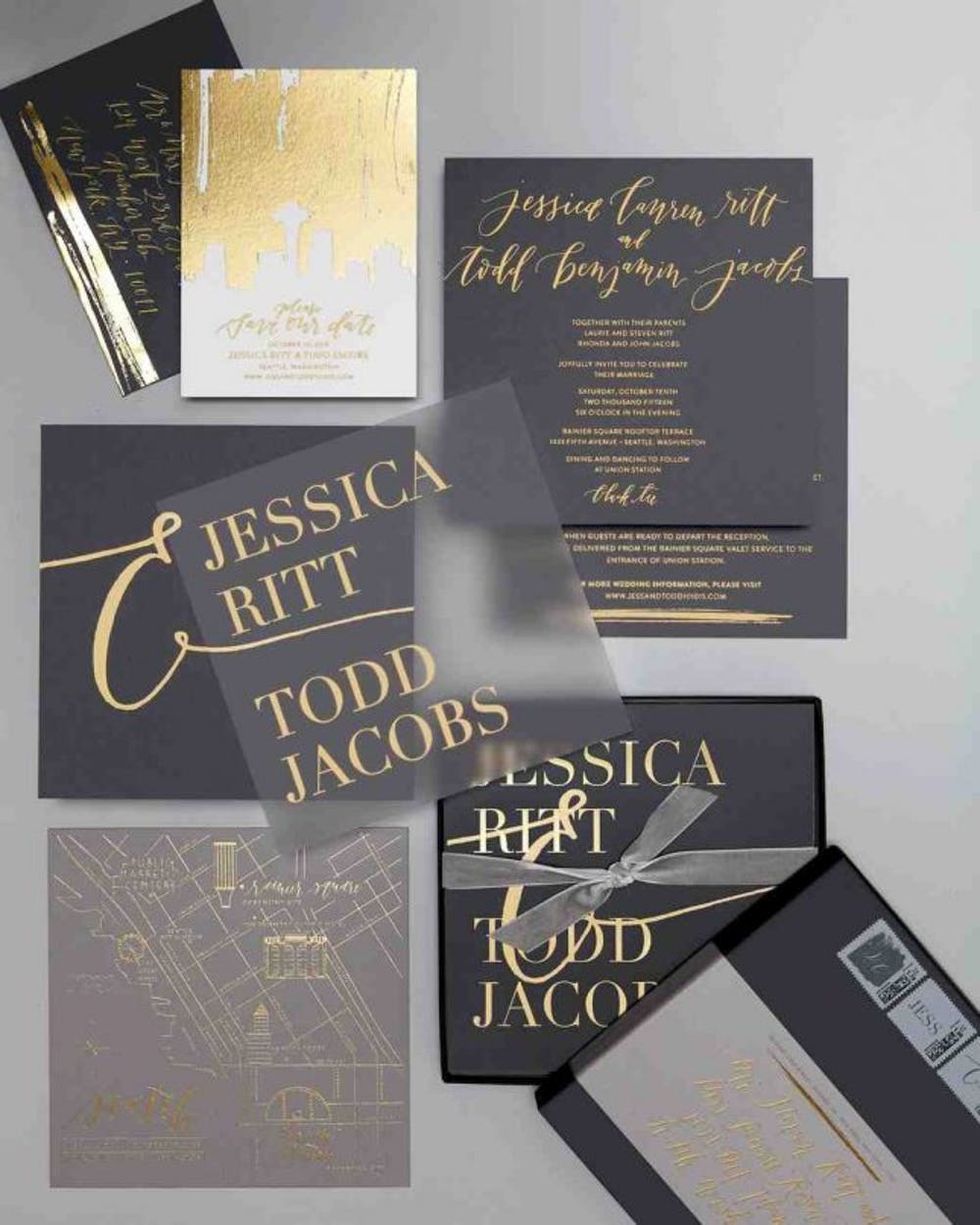 Acrylic Wedding Invitations